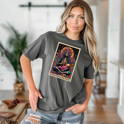 The Overstimulated Mama Tarot Card - Unisex T-Shirt