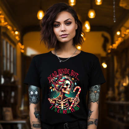 Dead Inside but It's Christmas - Unisex T-Shirt