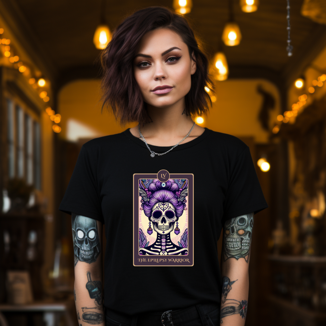 The Epilepsy Warrior Tarot Card - Unisex T-Shirt