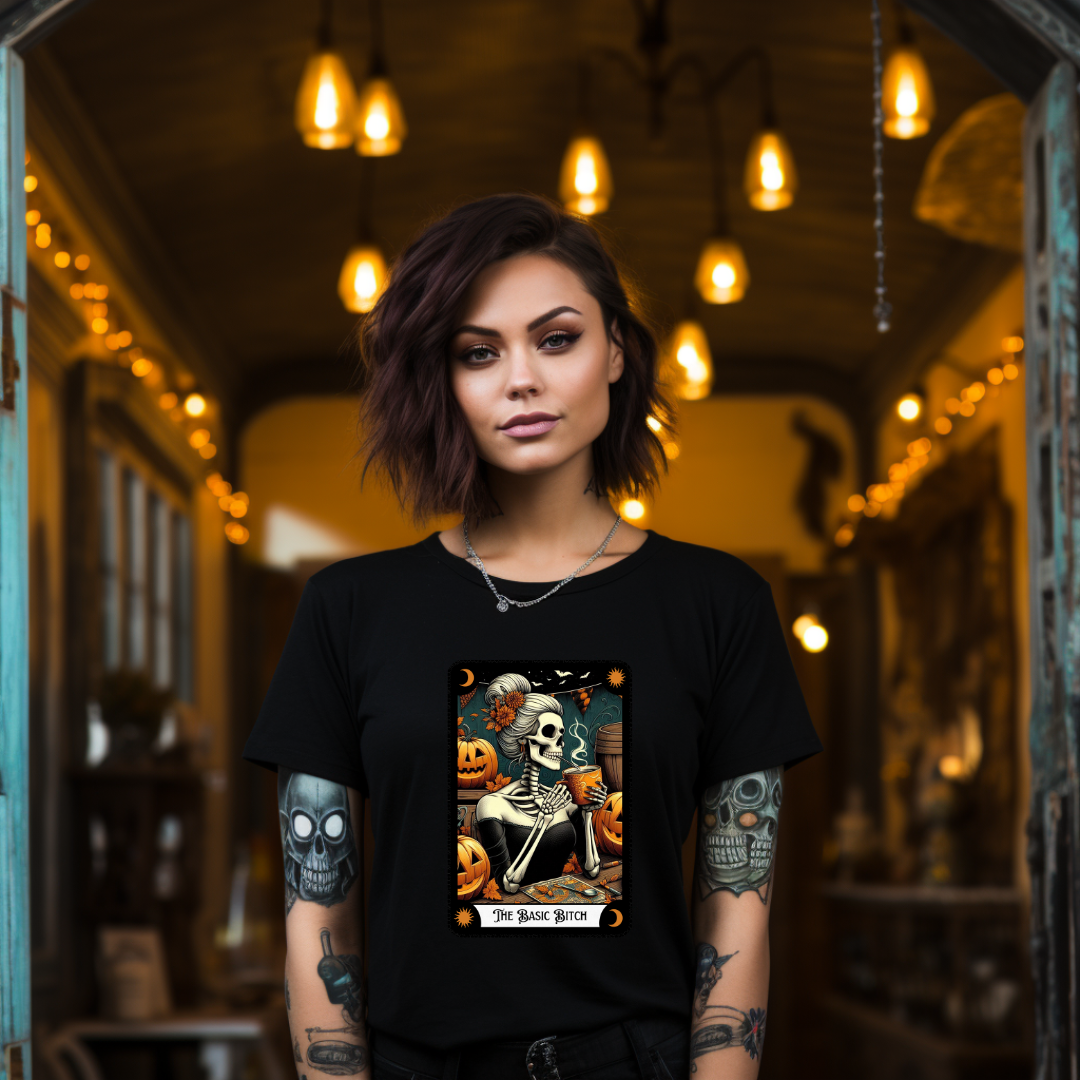 The Basic Bitch Tarot Card - Unisex T-Shirt