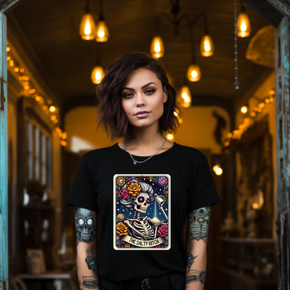 The Salty Bitch Tarot Card - Unisex T-Shirt