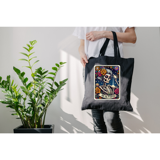 The Salty Bitch Tarot Card - Tote Bag