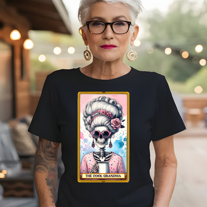 The Cool Grandma Tarot Card - Unisex T-Shirt