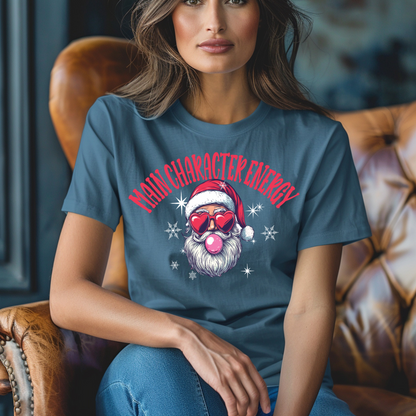 Main Character Energy Santa - Unisex T-Shirt