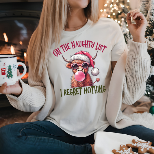 On The Naughty List - Unisex T-Shirt