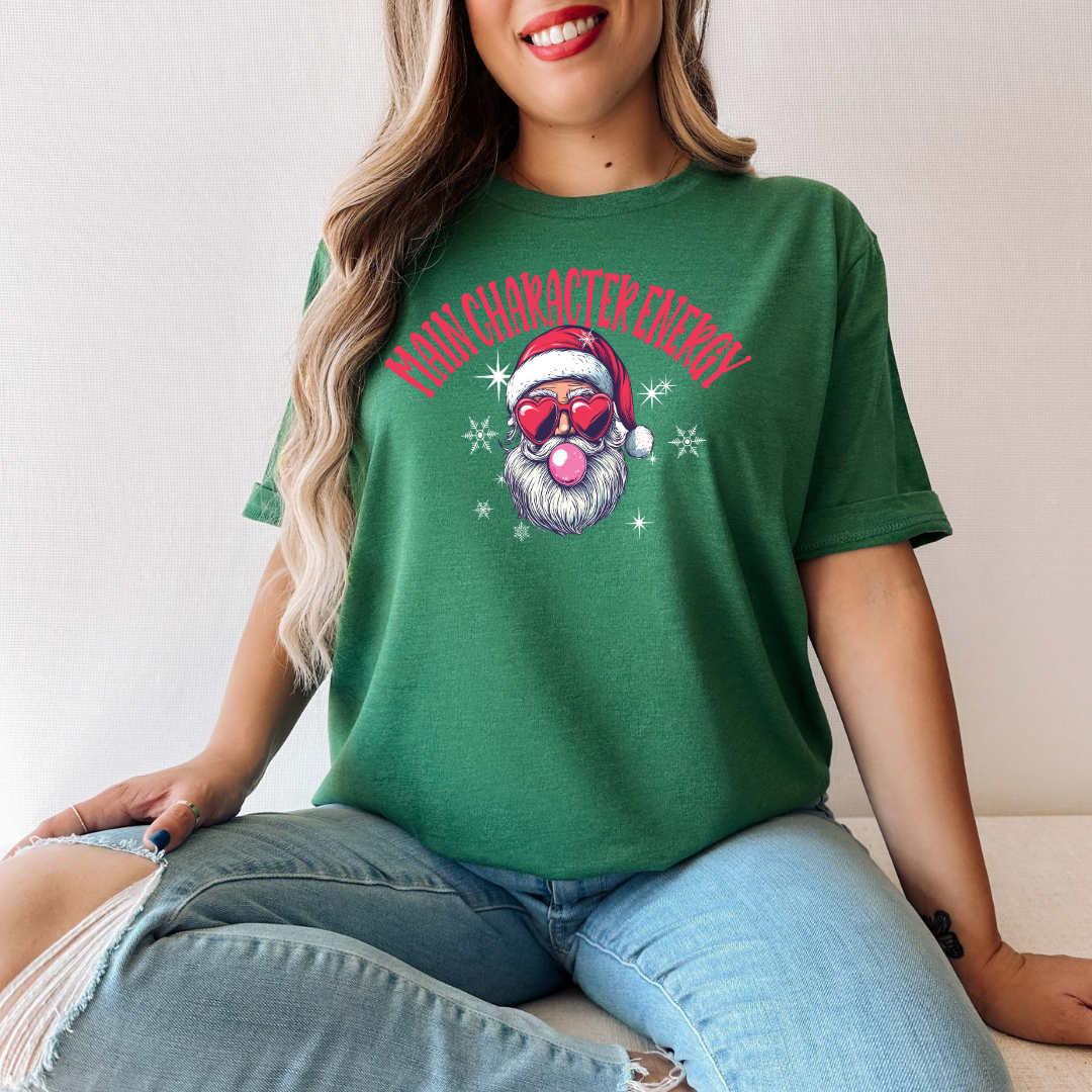 Main Character Energy Santa - Unisex T-Shirt