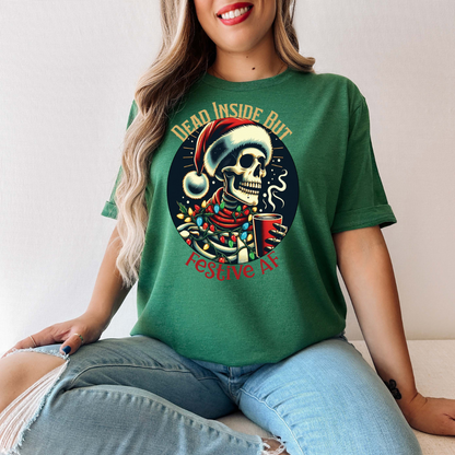 Dead Inside but Festive AF - Unisex T-Shirt