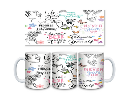 Positive Affirmations - 15oz Ceramic Mug