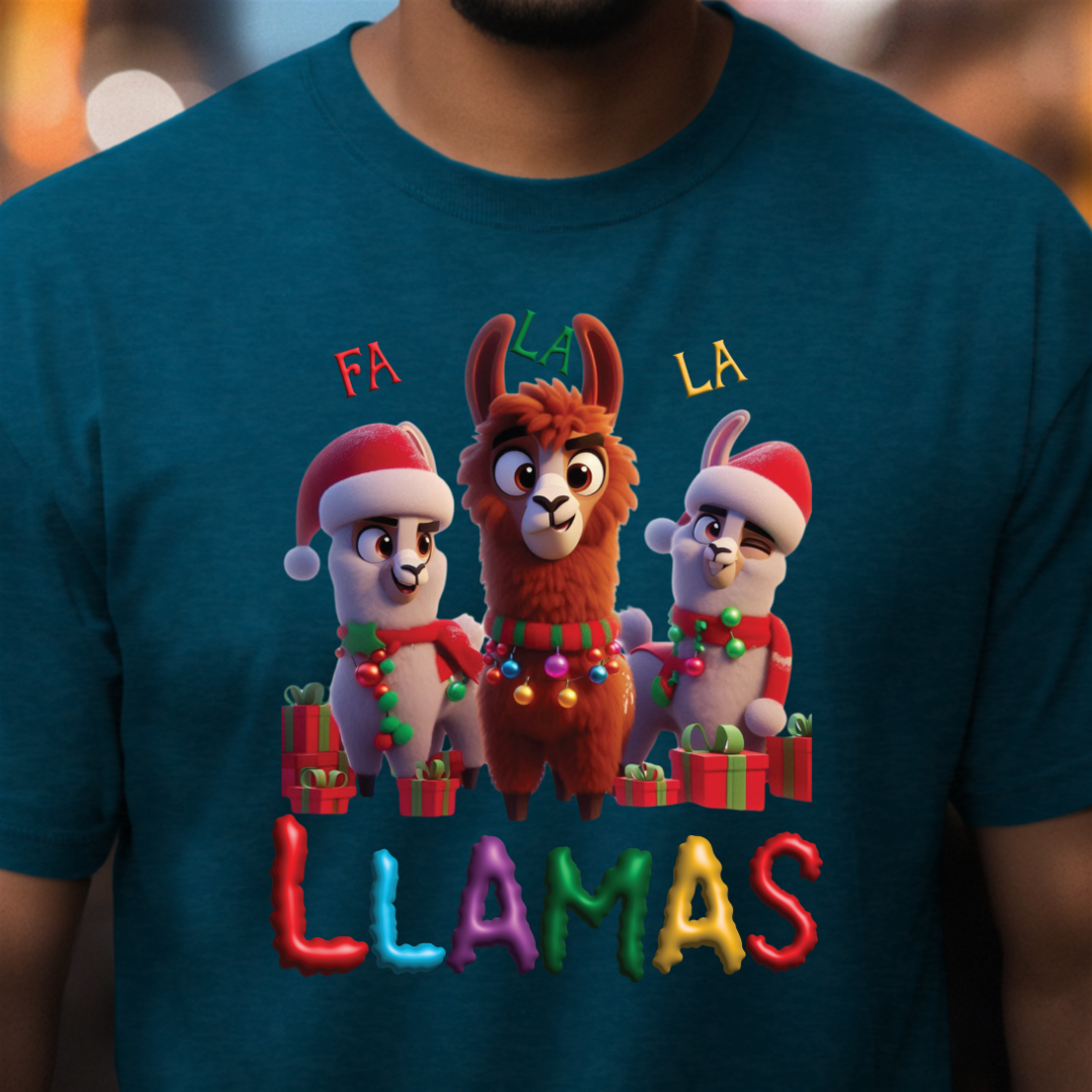 Fa La La Llamas - Unisex T-Shirt