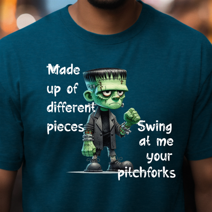 Swing At Me Your Pitchforks - Unisex T-Shirt