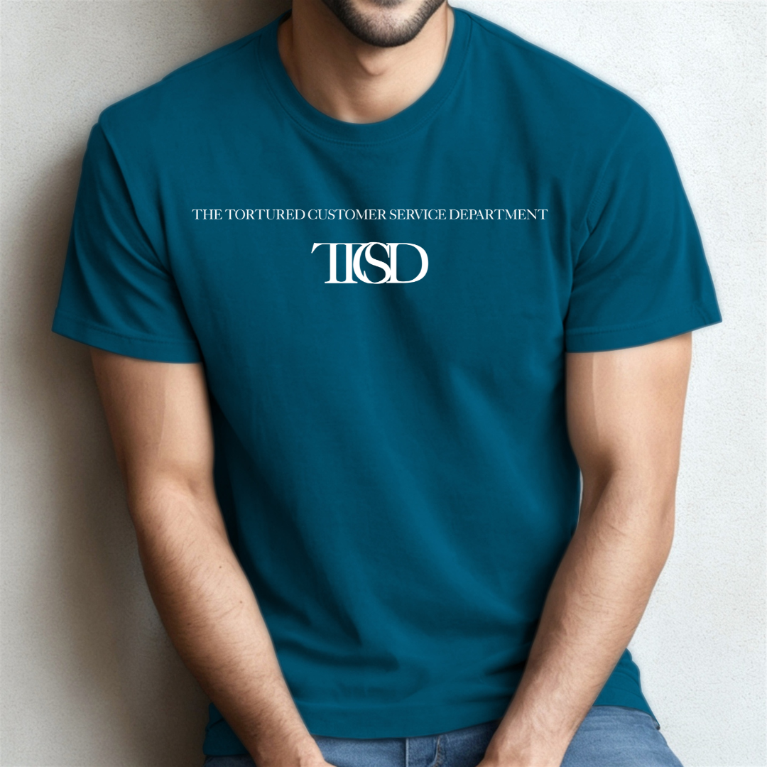 The Tortured Customer Service Department - Unisex Grey T-Shirt