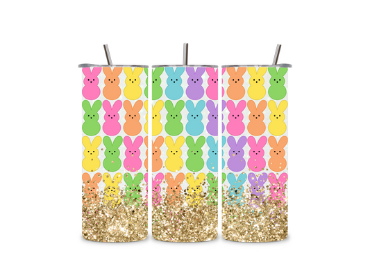 Glitter Peeps Easter Tumbler - 20oz Tumbler